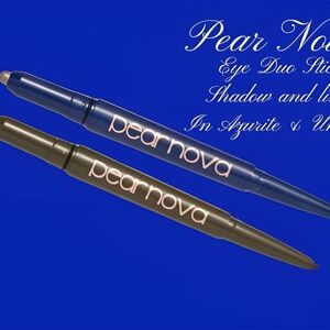 Pear Nova Eye Duo Stick in Azurite and Unakite